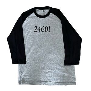 Les Misérables 24601 Shirt Size Large Musical Theatre Graphic Tee Cotton